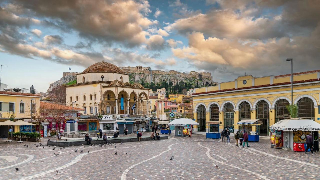 Ciel Suites Athena Bagian luar foto