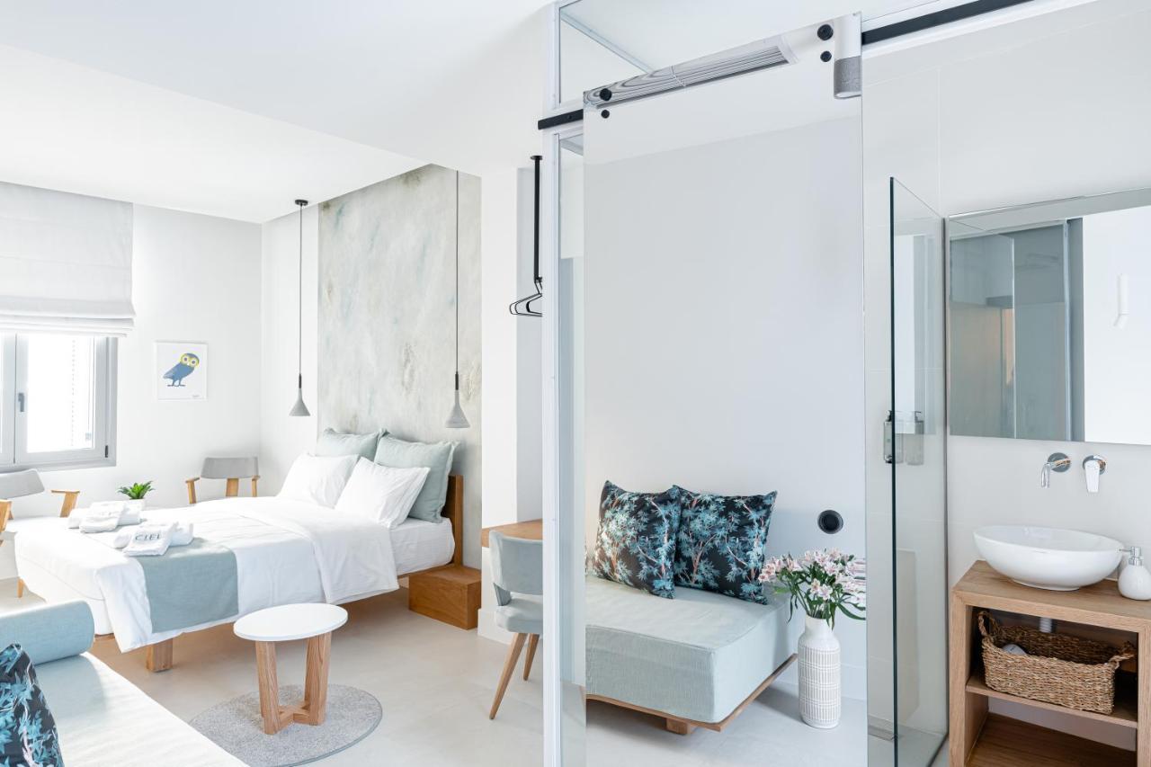 Ciel Suites Athena Bagian luar foto